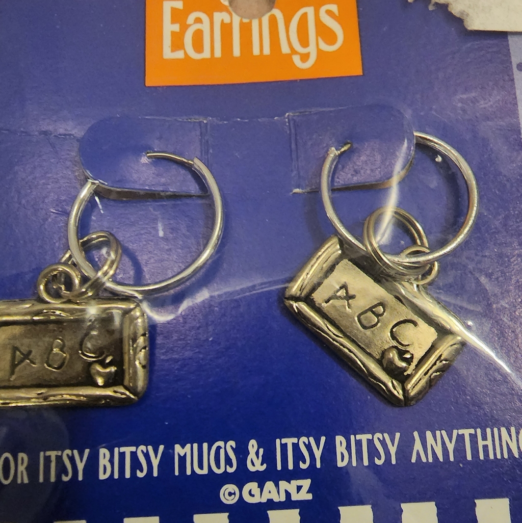 Itsy Bitsy Abc Earrings